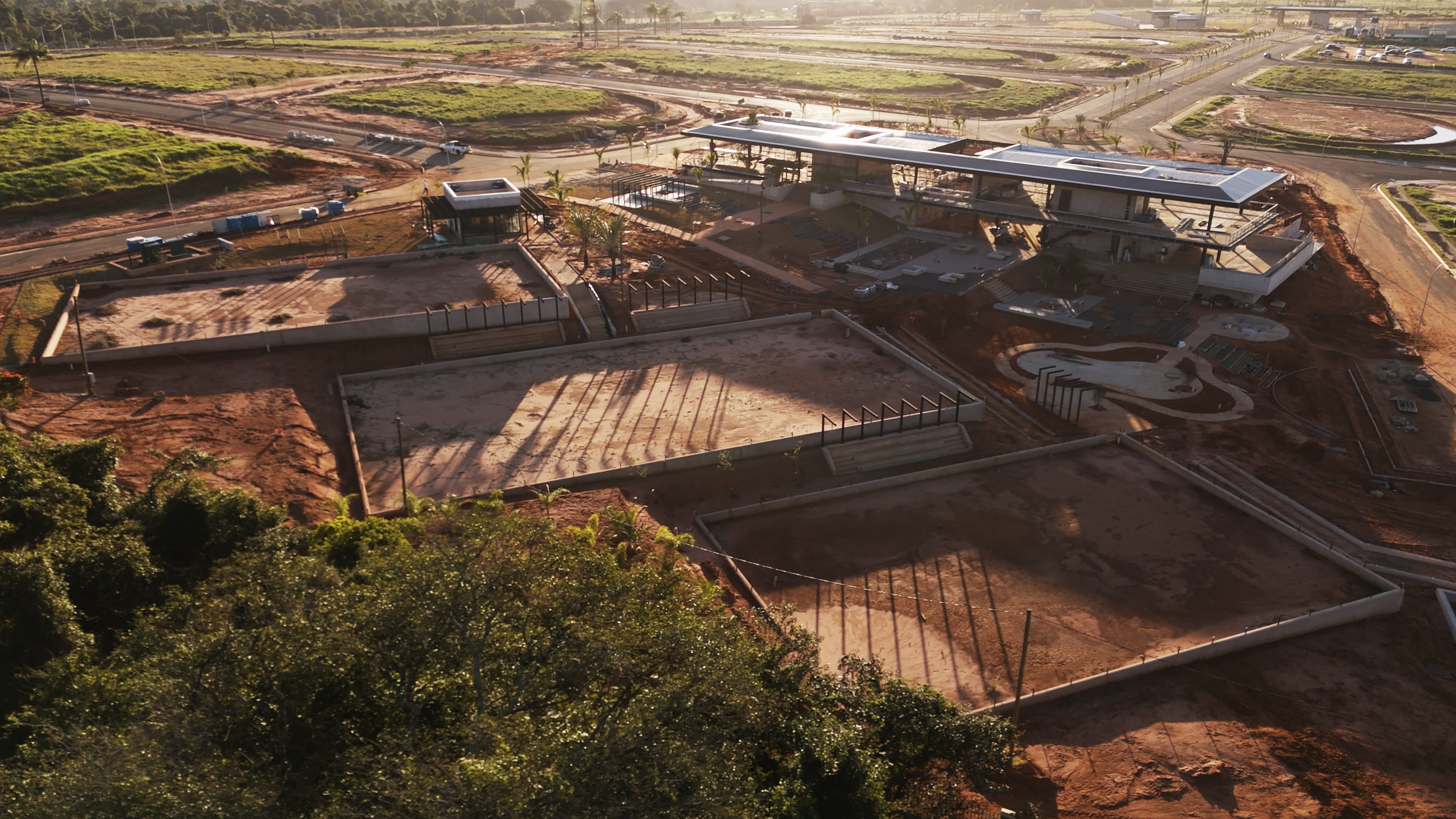 Quadras Vista Aérea